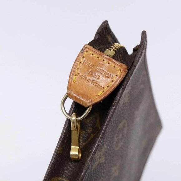 LOUIS VUITTON Monogram Bucket GM Accessory Pouch LV Auth sw1448 - Picture 8 of 16